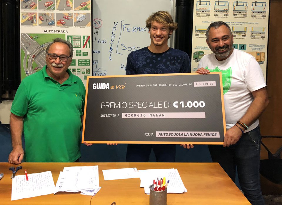 Premio Concorso Guida, Vinci e Vai