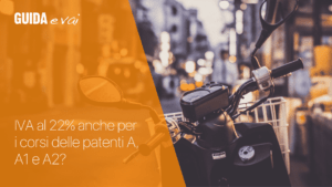 IVA 22% anche per le patenti moto